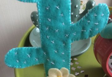 Cómo hacer un lindo Cactus de fieltro o de tela!🌵